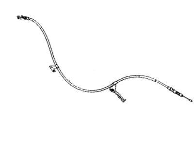 2020 Toyota Yaris Parking Brake Cable - 46420-WB001