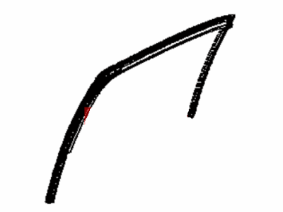 Toyota Yaris Window Run - 68152-WB002