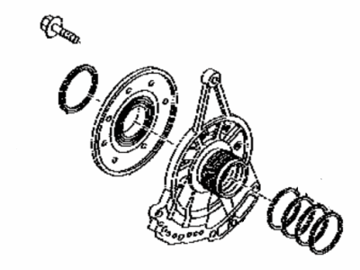 Toyota 35310-WB003 Pump Assembly, Front Oil