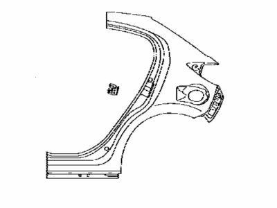 Toyota 61601-WB001 Panel Sub-Assembly, QUAR