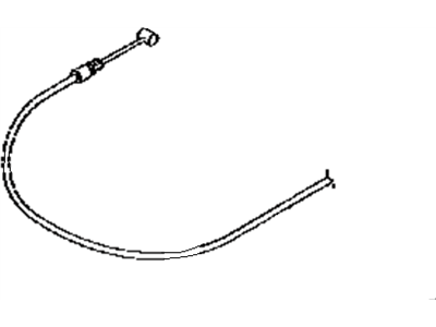 Toyota 77035-WB004 Cable Sub-Assembly, Fuel