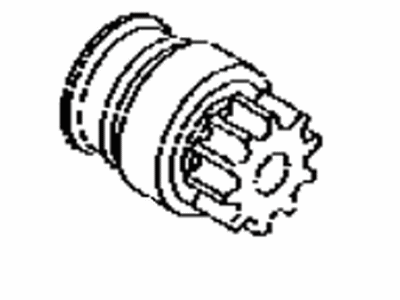 2020 Toyota Yaris Starter Drive Gear - 28011-WB001