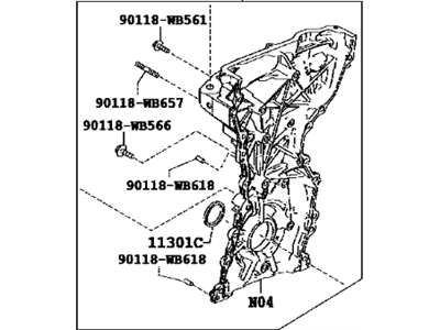 Scion Timing Cover - 11310-WB001