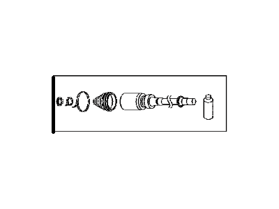 Toyota 43030-WB003 Front Cv Joint Assembly