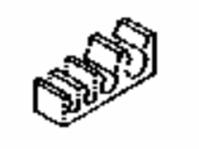 Toyota 77286-WB002 Support, Fuel Return