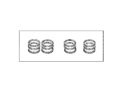 Toyota 13011-WB001 Ring Set, Piston