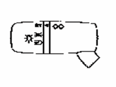 Toyota 84140-WB008 Switch Assembly, HEADLAM