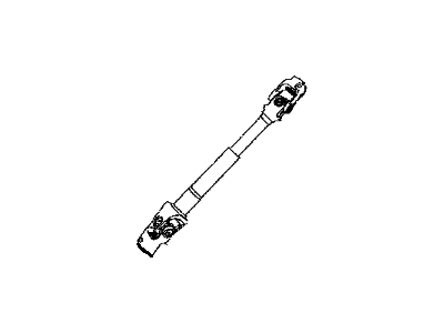 Toyota 45220-WB002 Shaft Assembly, Steering