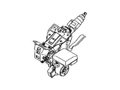 Toyota 45250-WB010 Column Assembly, ELECTRI