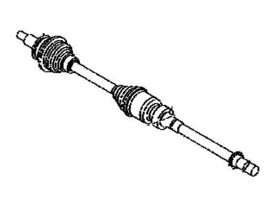 Toyota Yaris Axle Shaft - 43410-WB007