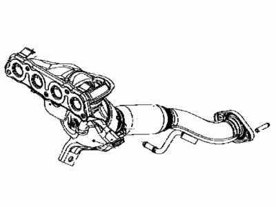 Toyota Yaris iA Exhaust Manifold - 25051-WB003