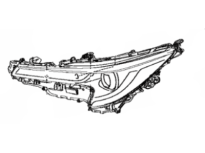 Toyota Corolla Headlight - 81140-02S30
