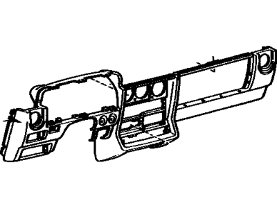 Toyota 55311-22040-03 Panel Sub-Assembly, Instrument