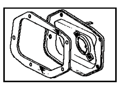 Toyota 45253-22917 Cover, Steering Column Hole