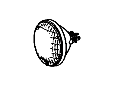 Toyota 90981-01027 Sealed Beam Unit, No.1