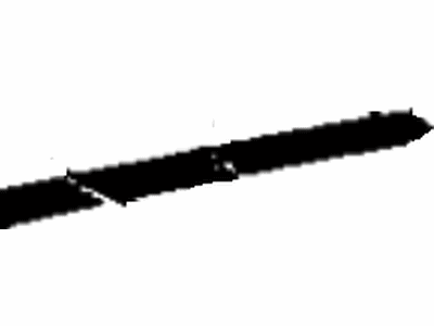 Toyota 75763-91605 Moulding, Rear Door Window Frame, Upper RH