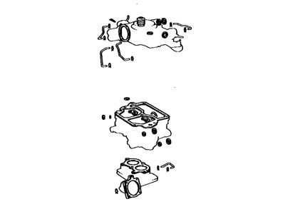 1978 Toyota Cressida Carburetor Gasket Kit - 04212-45030