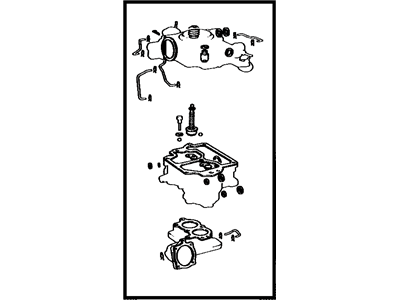 Toyota 04211-45160 CARBURETOR Kit