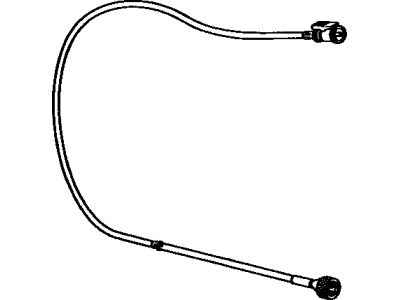 Toyota 83710-29228 Speedometer Drive Cable Assembly, No.1