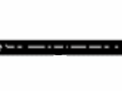 Toyota 75742-22021 Moulding, Rear Door, Outside LH