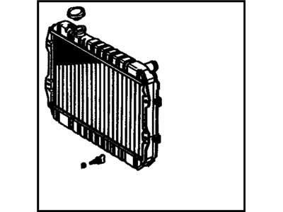 Toyota Cressida Radiator - 16400-41190