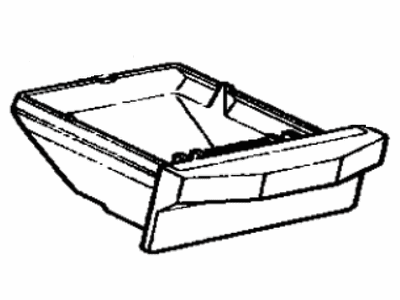 Toyota 74102-22010-23 Receptacle Assy, Instrument Panel Ash