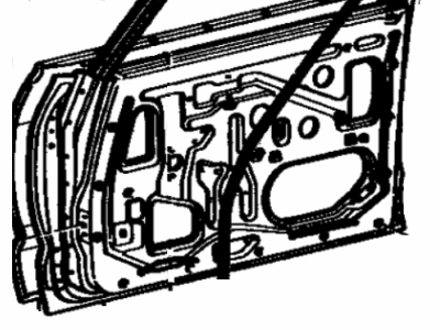 Toyota 67001-91606 Panel Sub-Assy, Front Door, RH