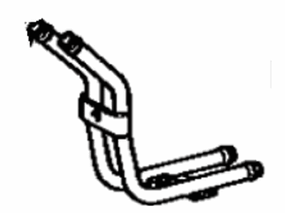 1979 Toyota Cressida Oil Cooler Hose - 15707-45010