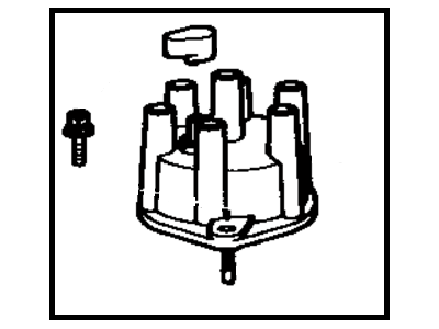 Toyota 19101-45191 Cap Sub-Assy, Distributor