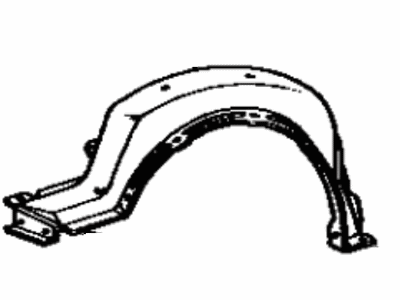 Toyota 53876-22020 Liner, Front Fender, LH