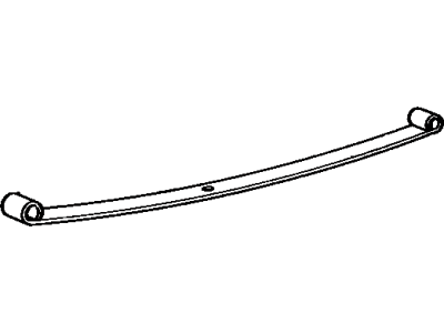 Toyota 48201-23172 Leaf, Rear Spring