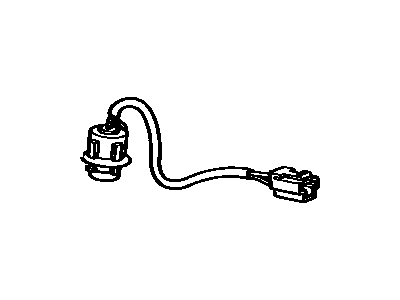 Toyota 81755-22060 Socket & Wire Sub-Assy, Rear Side Marker Lamp
