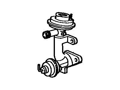 Toyota 25620-45120 Valve Assembly, EGR