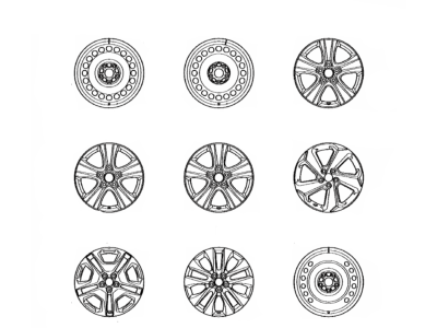 Toyota 42611-42800 Wheel, Disc
