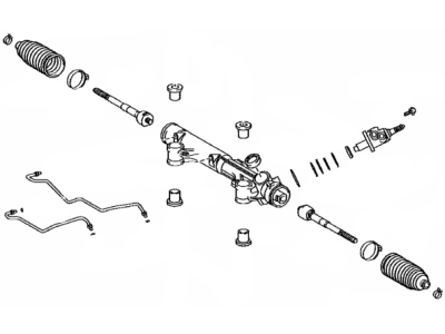 Toyota Sequoia Rack And Pinion - 44250-0C090