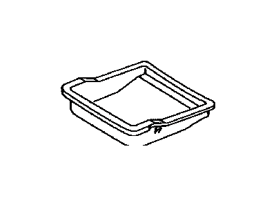 Toyota 71753-AE020-E0 Tray, Front Seat Under