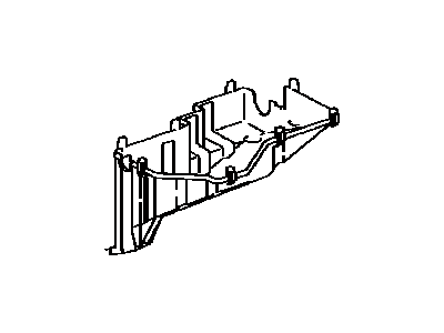 Toyota 82674-08010 Cover, Junction Block Lower