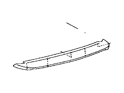 Toyota 76871-AE900 Cover, Rear Spoiler