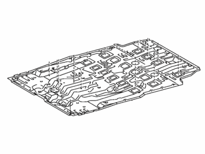 2004 Toyota Sienna Floor Pan - 58111-08030