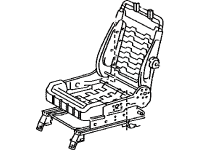 Toyota 71110-AE061 Frame Assembly, Front Seat