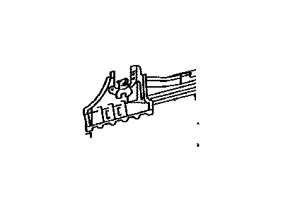 Toyota 61402-AE901 Rail Sub-Assembly Lower Outer, LH