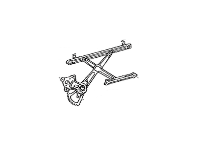 2004 Toyota Sienna Window Regulator - 69801-AE010