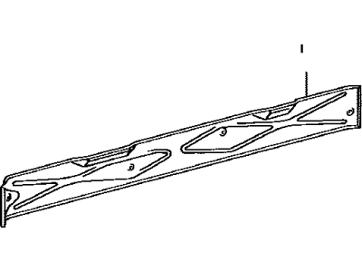 Toyota 77697-08011 Insulator, Fuel Tank Heat