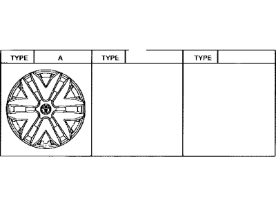 Toyota 42621-AE031 Wheel Cover