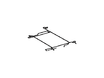 Toyota 73507-AE030 Rail, Front Seat Under Tray