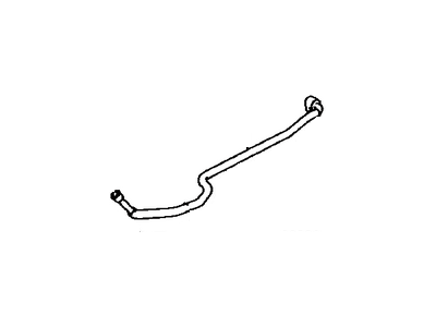 Toyota 88717-08360 Pipe, Cooler Refrigerant Suction, A