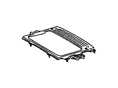 Toyota 63104-0C010 Reinforcement Sub-Assy, Roof Panel