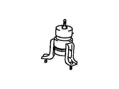 Toyota 12361-0A130 Insulator, Engine Mounting, Front