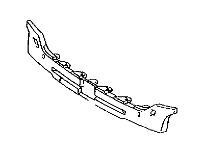 Toyota 52611-AE010 Absorber, Front Bumper Energy