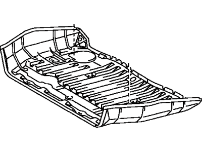 2017 Toyota Sienna Floor Pan - 58311-08031